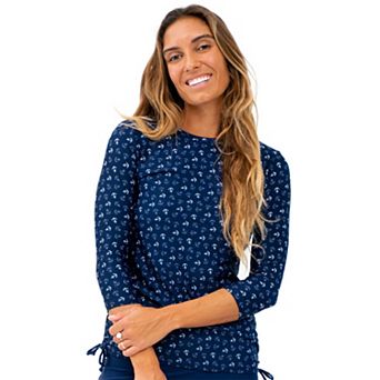 Margaux Women's Rash Guard 3/4 Sleeved Swim Top