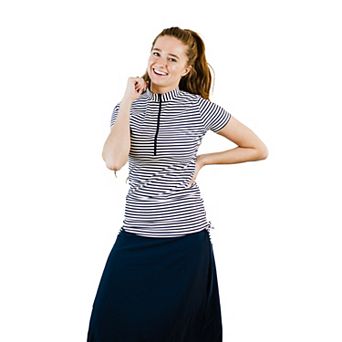 Women's Half-zip Adele Swim Top