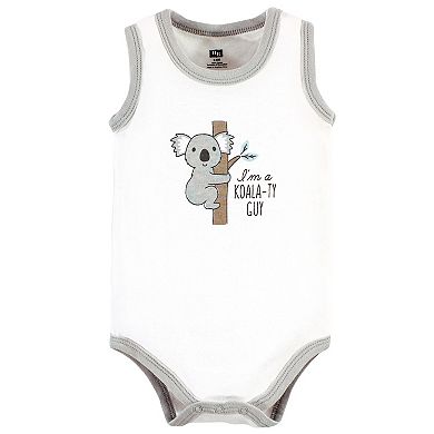 Infant Boy Cotton Sleeveless Bodysuits