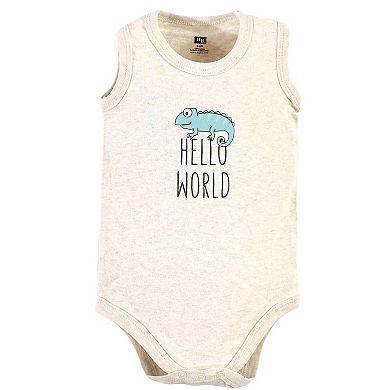 Infant Boy Cotton Sleeveless Bodysuits