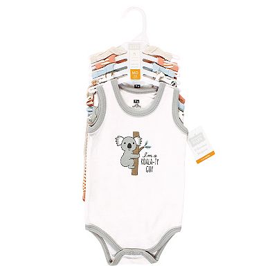 Infant Boy Cotton Sleeveless Bodysuits