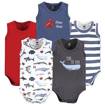 Infant Boy Cotton Sleeveless Bodysuits