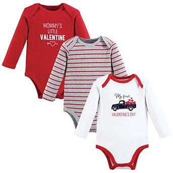 Infant Boy Cotton Long-sleeve Bodysuits