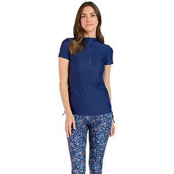 Women's Half-Zip Adele Swim Top