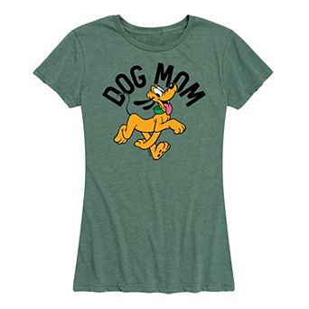 Disney's Pluto Women's Dog Mom Graphic Tee