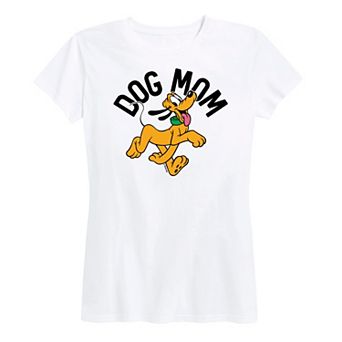 Disney's Pluto Women's Dog Mom Graphic Tee