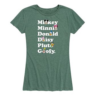 Disney's Mickey Mouse & Friends Women's Graphic Tee