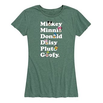 Disney's Mickey Mouse & Friends Women's Graphic Tee