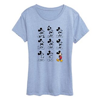 Disney's Mickey Mouse Women's Evolution Graphic Tee