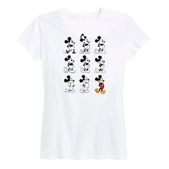 Disney's Mickey Mouse Women's Evolution Graphic Tee