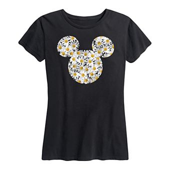 Disney's Mickey Mouse Women's Daisies Graphic Tee