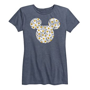 Disney's Mickey Mouse Women's Daisies Graphic Tee