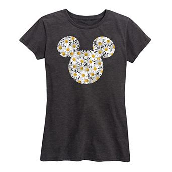 Disney's Mickey Mouse Women's Daisies Graphic Tee