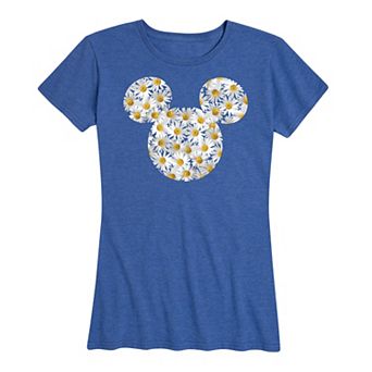 Disney's Mickey Mouse Women's Daisies Graphic Tee