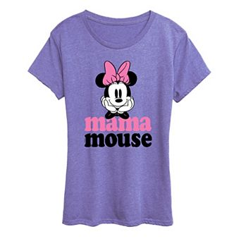 Disney's Minnie Mouse Women's Mama Graphic Tee