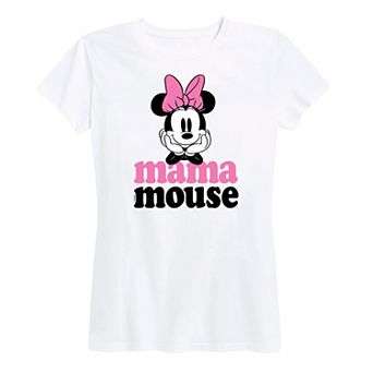 Disney's Minnie Mouse Women's Mama Graphic Tee