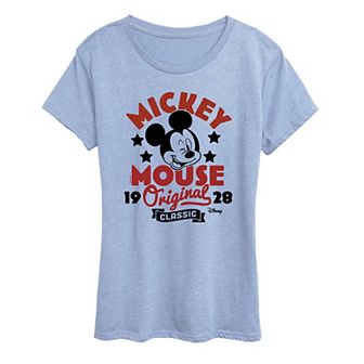 Disney's Mickey Mouse Women's Original Badge Graphic Tee