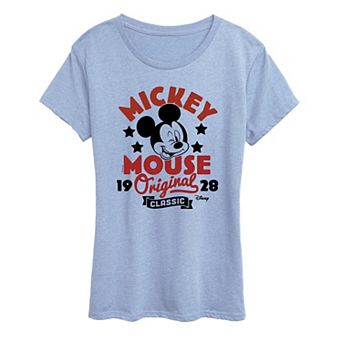 Disney's Mickey Mouse Women's Original Badge Graphic Tee