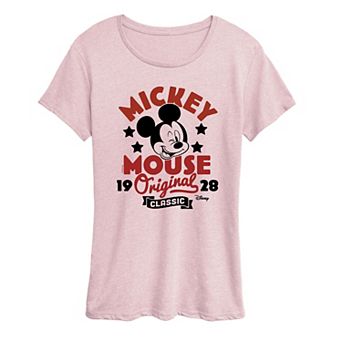 Disney's Mickey Mouse Women's Original Badge Graphic Tee