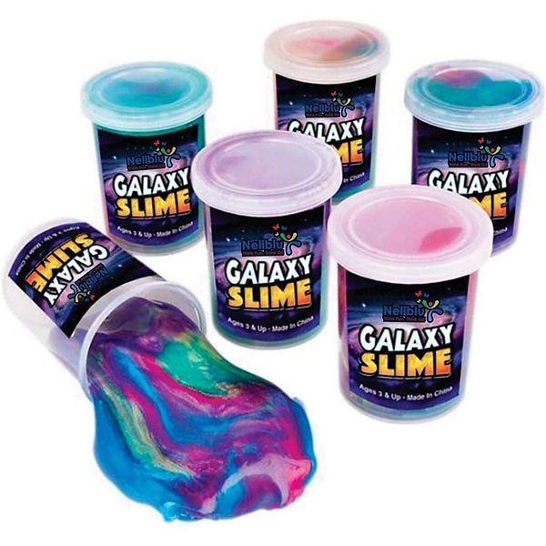 Nontoxic Galaxy Slime Kit For Kids Unicorn Party Favors And Stress