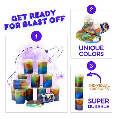 Non-toxic Galaxy Slime Kit For Kids Unicorn Party Favors And Stress Relief Toys