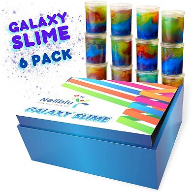 Non-toxic Galaxy Slime Kit For Kids Unicorn Party Favors And Stress Relief Toys