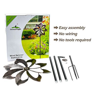 Kinetic Wind Spinner for Outdoor Yard Lawn and Garden