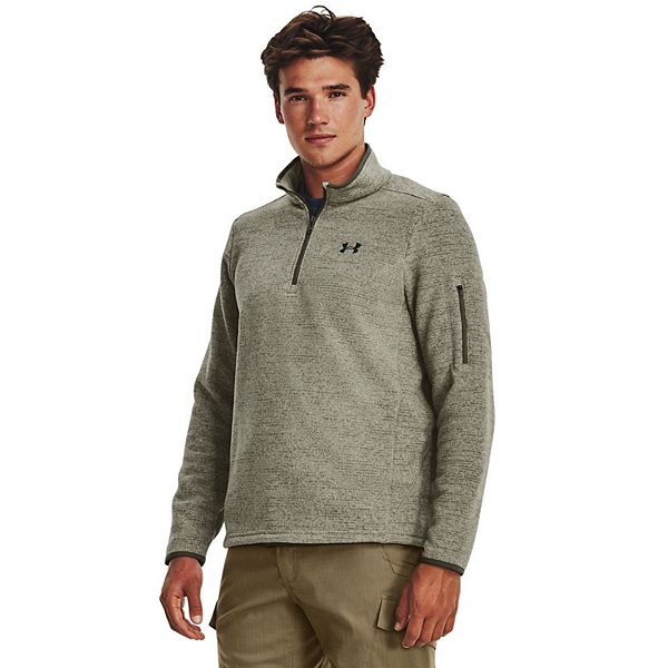 Men's Under Armour Specialist Quarter Zip Sweater - Grove Green (S)