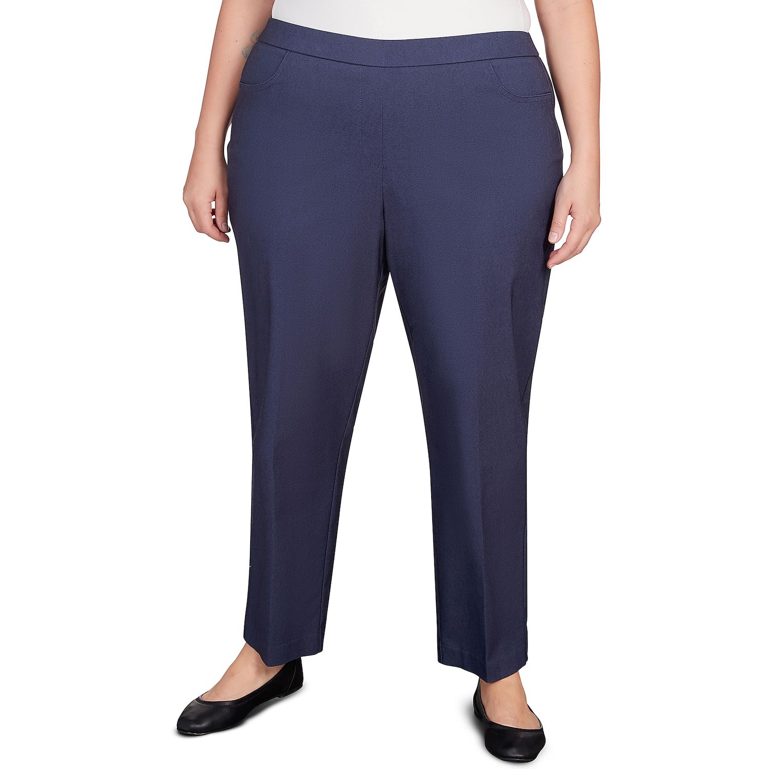 Plus Size Lands' End Active Crop Yoga Pants