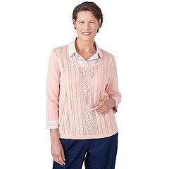 Pullover Sweater With Collar Kohls