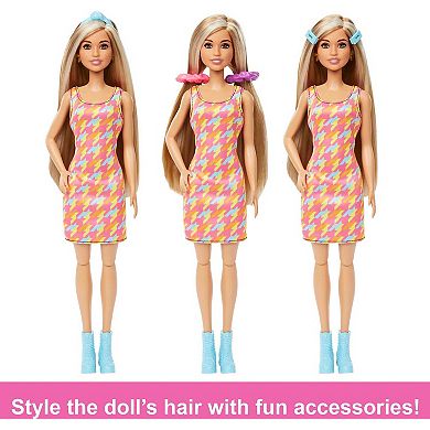 Barbie® Doll And Hair Salon Playset, Color-Change Hair