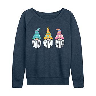 Women's Nordic Gnomes French Terry Long Sleeve Tee