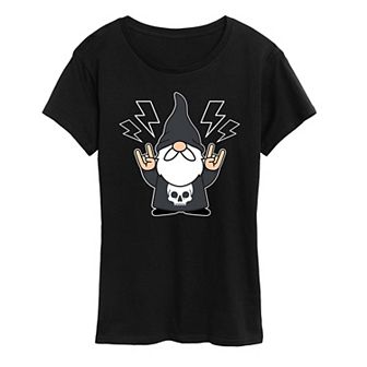Women's Heavy Metal Gnome Graphic Tee
