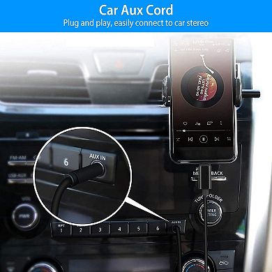 Ios 8 Pin To 3.5mm Aux Car Audio Adapter Cord 3.5mm Headphone Jack Adapter Fit For Iphone