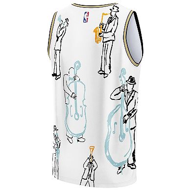 Unisex NBA & KidSuper Studios by Fanatics White Utah Jazz Hometown Jersey