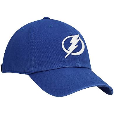 Men's '47 Blue Tampa Bay Lightning Team Clean Up Adjustable Hat