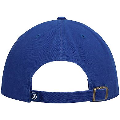 Men's '47 Blue Tampa Bay Lightning Team Clean Up Adjustable Hat