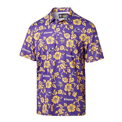 Men's Reyn Spooner Purple Minnesota Vikings Pua Performance Polo