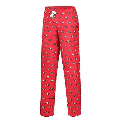 Women's Concepts Sport Scarlet San Francisco 49ers Gauge Allover Print ...