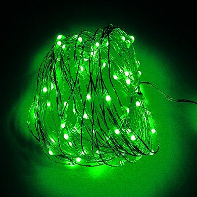 Twinkle Star 33ft 100 Led Silver Wire String Lights Fairy String Lights