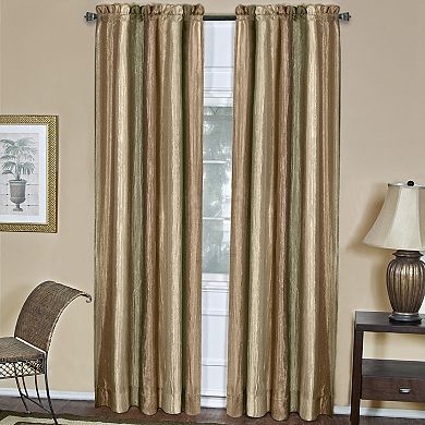 Goodgram Royal Ombre Crushed Semi Sheer Complete 3 Pc. Window Curtains & Scarf Set