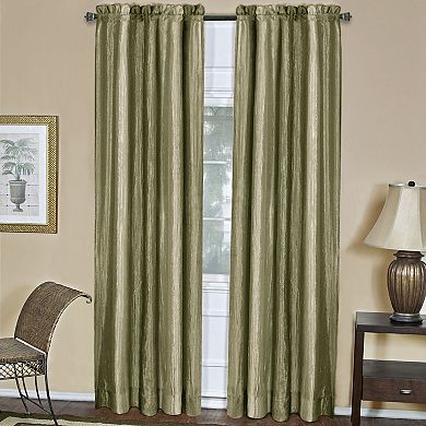 Goodgram Royal Ombre Crushed Semi Sheer Complete 3 Pc. Window Curtains and Scarf Set