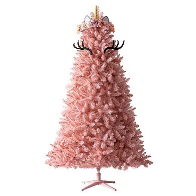 Treetopia Pretty In 6 Foot Artificial Unlit Christmas Holiday Tree W/ Stand