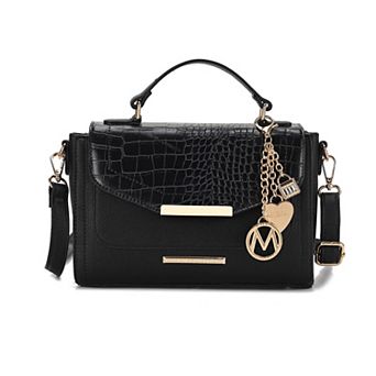 Mkf Collection Sylvie Croco Embossed Women’s Shoulder By Mia K