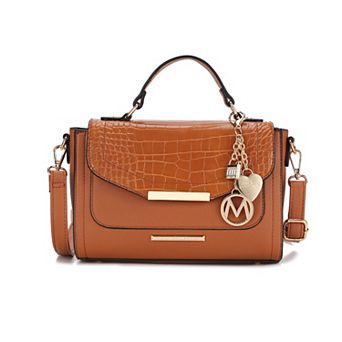 Mkf Collection Sylvie Croco Embossed Women’s Shoulder By Mia K