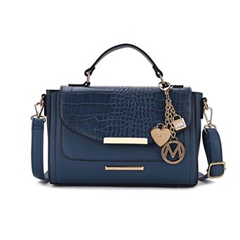 Mkf Collection Sylvie Croco Embossed Women’s Shoulder By Mia K