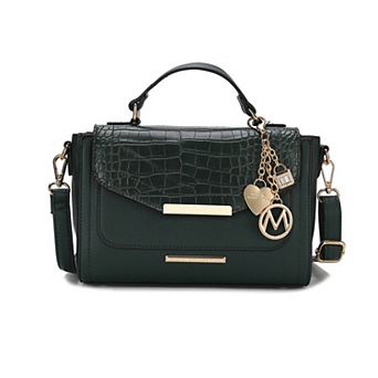 Mkf Collection Sylvie Croco Embossed Women’s Shoulder By Mia K