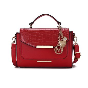 Mkf Collection Sylvie Croco Embossed Women’s Shoulder By Mia K