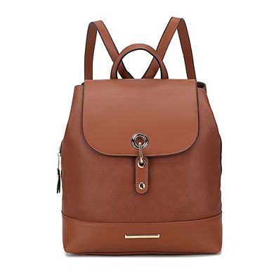 Mkf Collection Laura Vegan Leather Backpack By Mia K