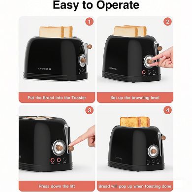 Crownful 2-slice Toaster